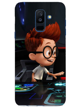 Cute Boy With Glasses djing Mobile Cover